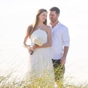 BHLDN Pearson Wedding Dress || lace halter ||